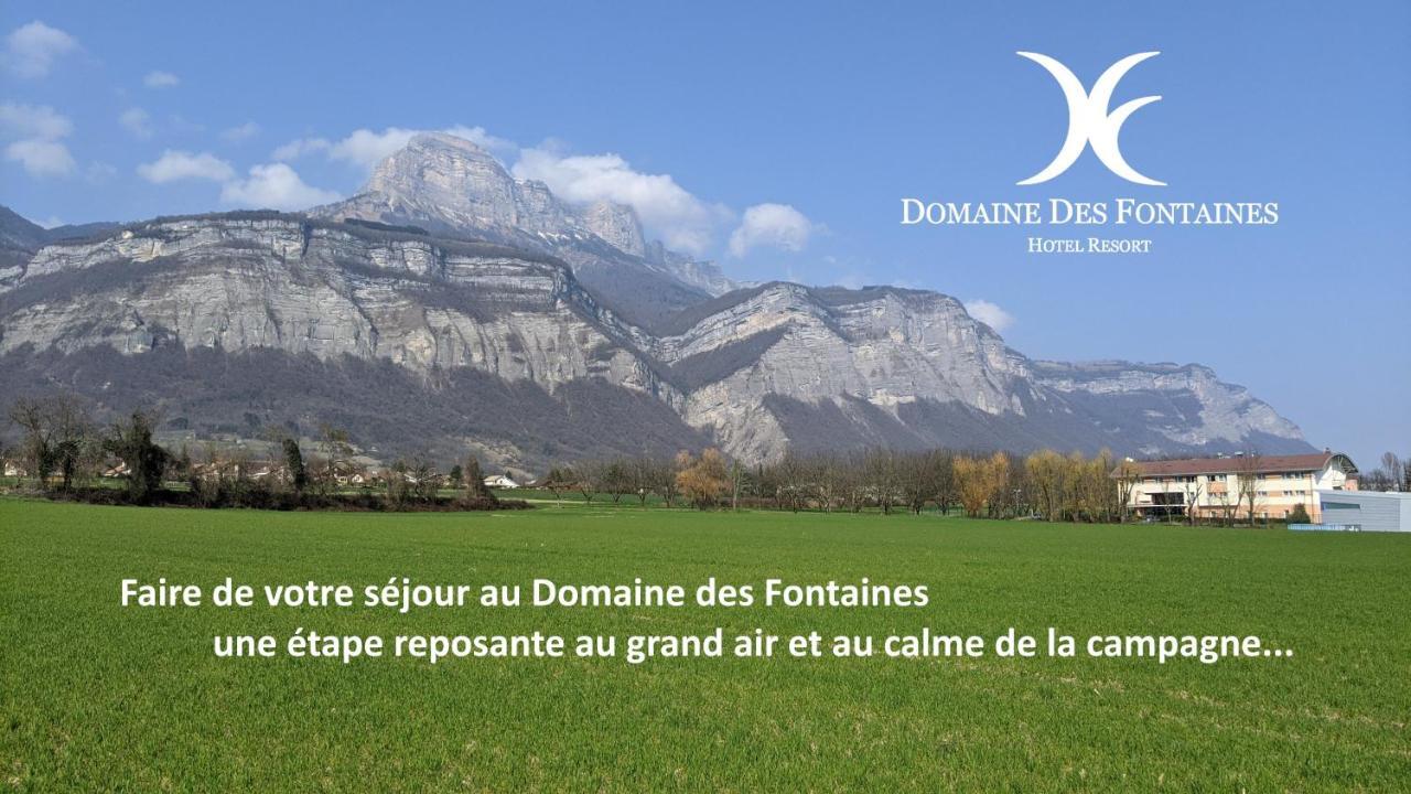 Le Domaine Des Fontaines - Hotel & Petit Dejeuner Bernin Exterior foto