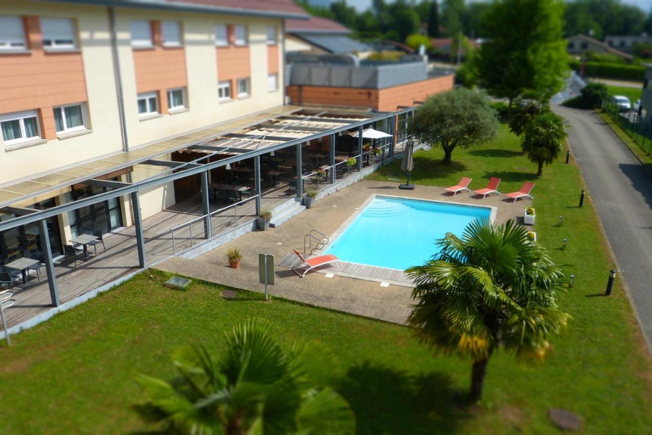 Le Domaine Des Fontaines - Hotel & Petit Dejeuner Bernin Exterior foto